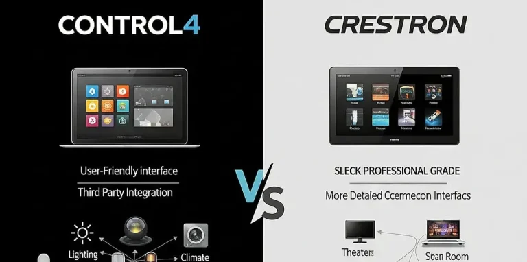 Crestron vs Control4: Ultra-Luxury Smart Home Automation Showdown